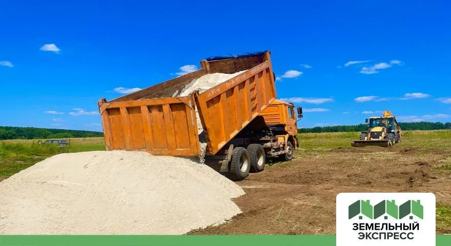 Работы по обустройству береговой зоны отдыха в поселке Фишер