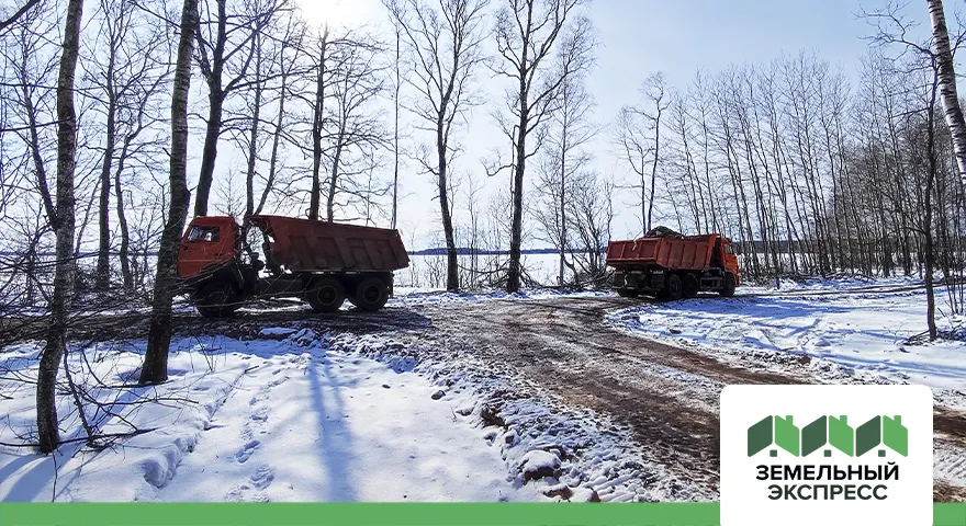 Отсыпка дорог черновым слоем в поселке "Васнецово"