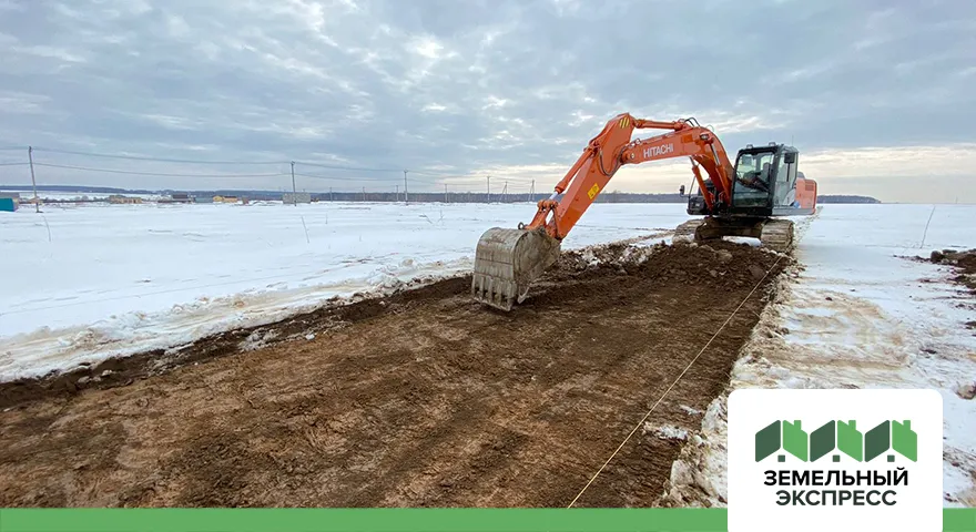 Старт работ по строительству дороги в поселке "Береговой 2"