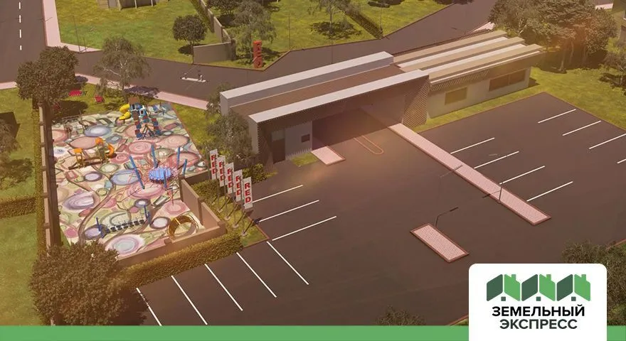 Въездная группа в поселке Ред