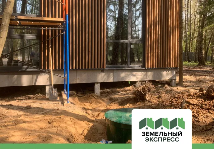 Работы по подведению водоснабжения к дому охраны в поселке "Прилесной"﻿