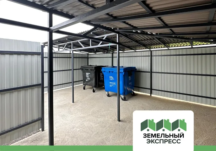 Введена в эксплуатацию контейнерная площадка в поселках "Брусникино" и "Растуново ИЖС"