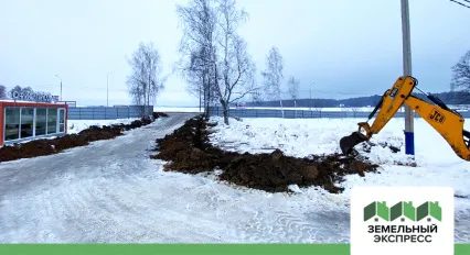 Монтаж кабельной линии для освещения выездной группы в поселке "Ильинское ИЖС"