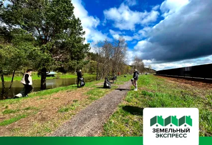 Субботник в поселке "Фаворит"