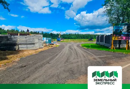 Дорожные работы в поселке "Триумфальный"