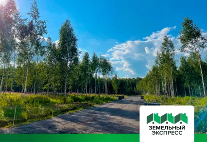 Привезли бордюрный камень на въездную группу поселка «Лесной остров»