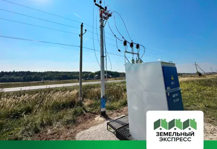 Установка трансформатора в поселке Брусникино