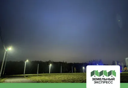 Завершена установка освещения в КП “Лазурный”