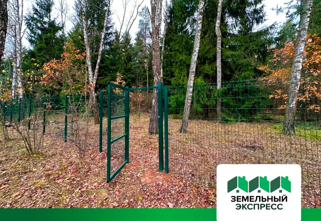 Установлены калитки к выходу в лес в поселке "Лесной Остров"