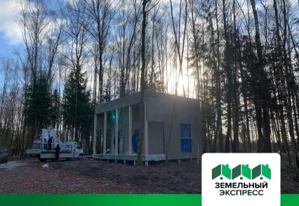 Посёлок бизнес-класса "ПриЛесной" строительство дома охраны