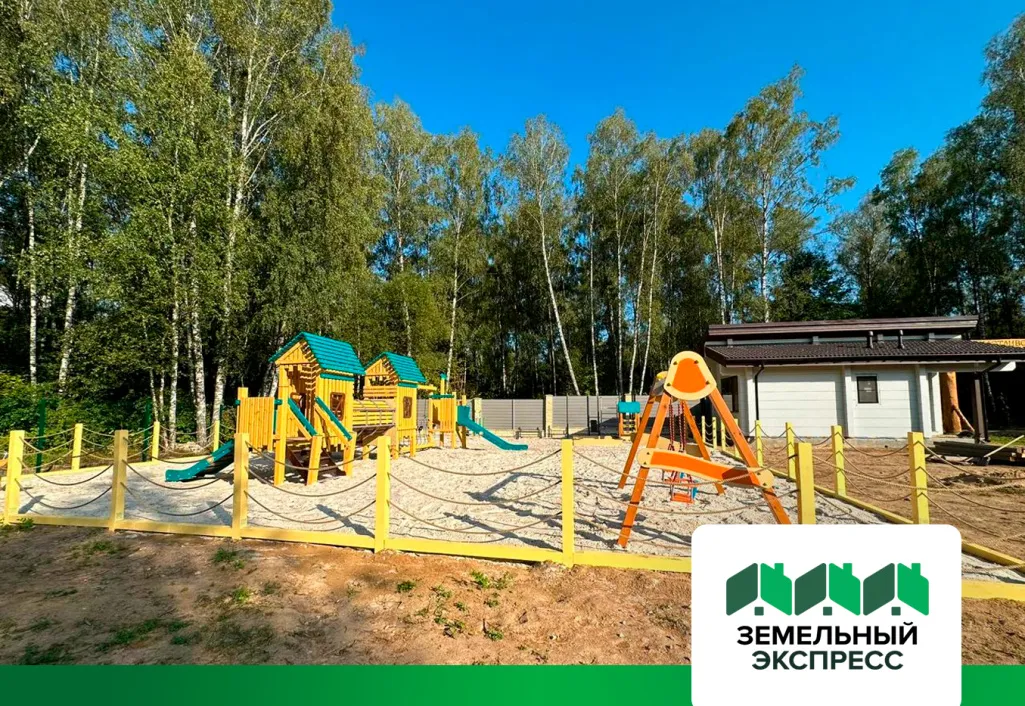 Благоустройство детской площадки в поселке "Лесной Остров"