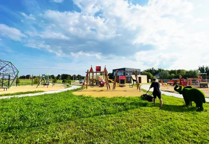 Благоустройство зелёных зон в КП «Грибоедово»