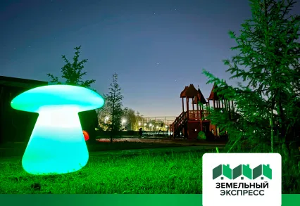 Установка световых фигур в КП "Грибоедово"