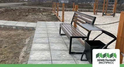 Обустройство общественных зон в поселке "Фаворит"