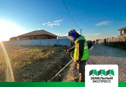 КП "Регата" благоустройство участков в посёлке