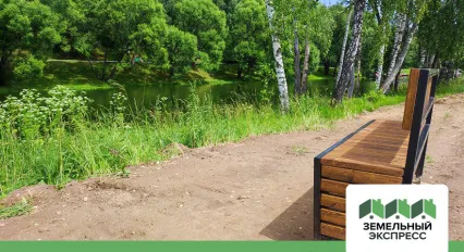 Установка лавочек в поселке «Фаворит»