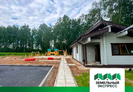 Благоустройство территории возле КПП в поселке "Лесной остров"