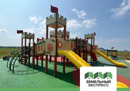 В КП "Новое Растуново" завершили благоустройство детской спортивной зоны