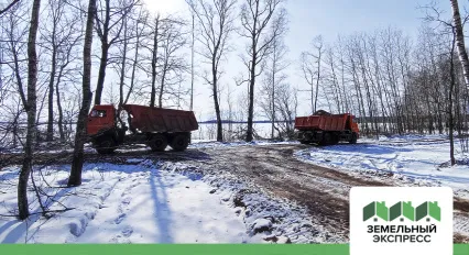 Отсыпка дорог черновым слоем в поселке "Васнецово"