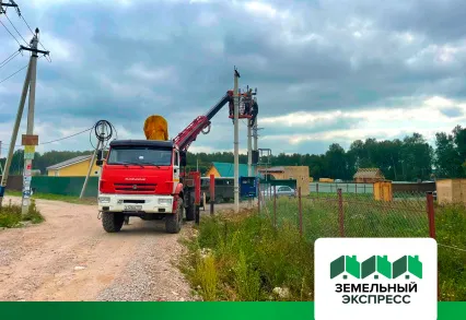 Монтаж трансформаторной подстанции в поселке «Дивный»