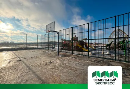 КП "Новое Растуново" установка баскетбольных колец