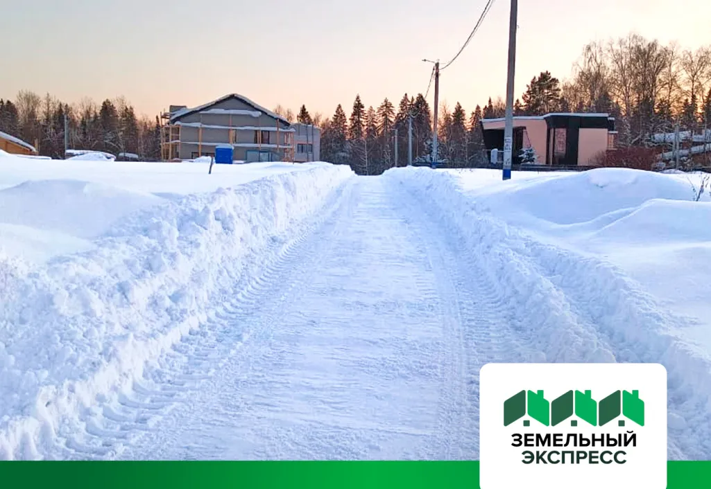 Снегоуборочные работы в поселке "Calipso Village-2"