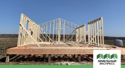 Строительство офиса продаж в поселках "Бунино" и "Есенино"