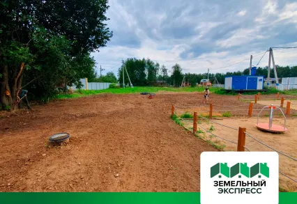 Подготовка к посеву газона в поселке «Calipso Village-2»