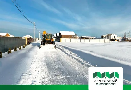 Снегоуборочные работы в поселке "Фаворит"