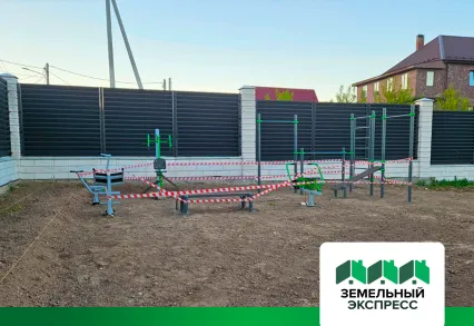 Спортивная площадка в поселке "Шереметьевская усадьба"