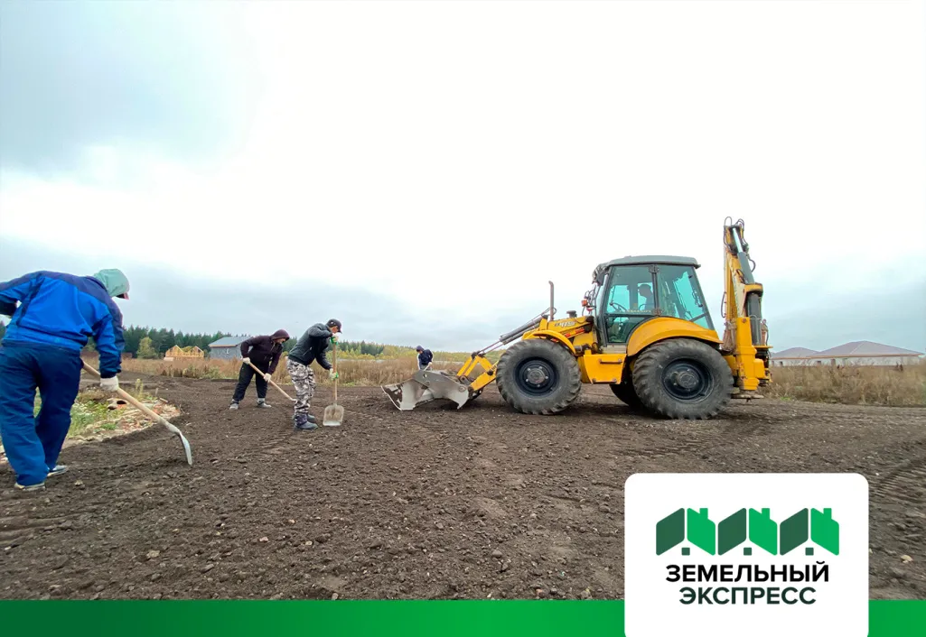 Отсыпка внутрипоселковых дорог в поселке "Брусникино"