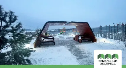 Обустройство беседки в поселке "Регата"