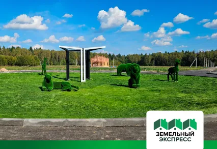 Покос газона в посёлке "Триумфальный"