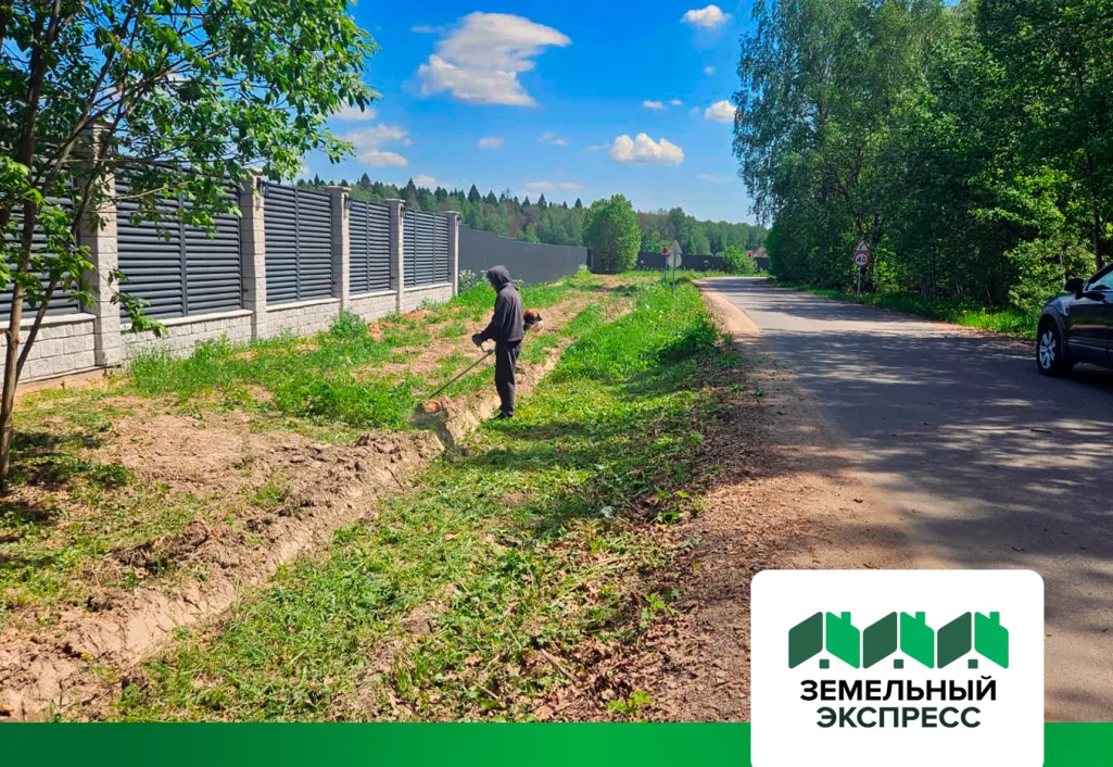 Благоустройство внешней территории поселка "Триумфальный"