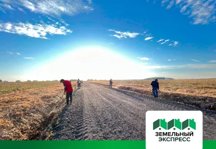 Покос газона в посёлке "Грибоедово"