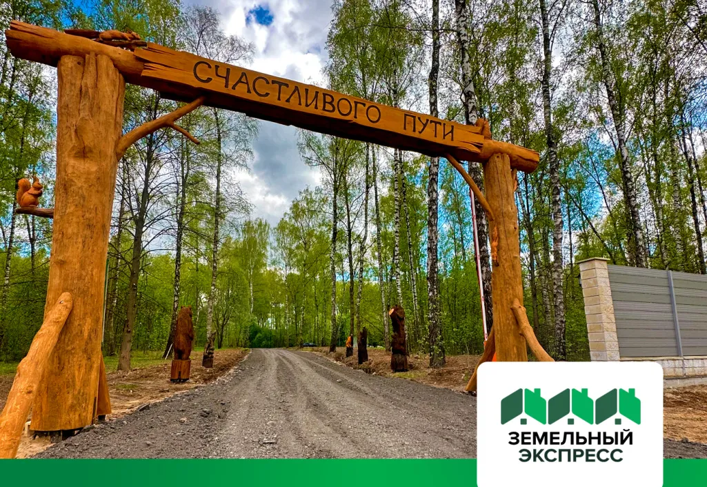 Подъездная дорога к поселку «Лесной остров»