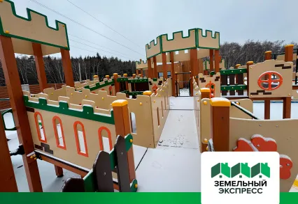 КП "Артёмово ИЖС" завершили работы по монтажу детской площадки