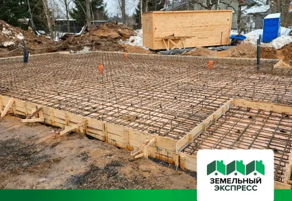 Строительство дома охраны в КП "Триумфальный"