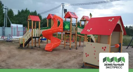 Установка детской площадки в поселке «Рэд»