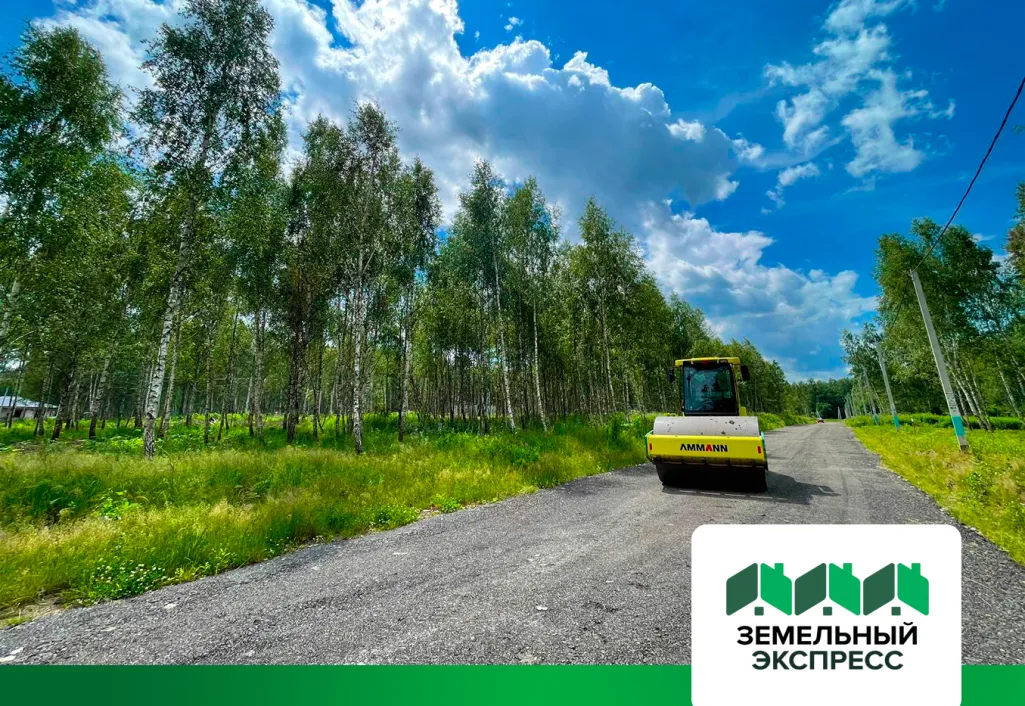 Дорожные работы в поселке "Лесной остров"