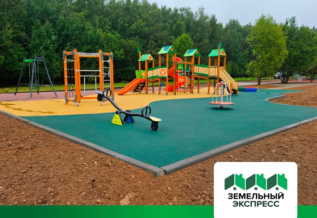 Обустройство детской площадки в КП "Триумфальный"