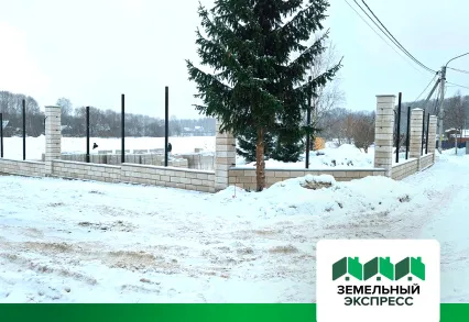 Строительство забора в поселке "Шереметьевская усадьба"