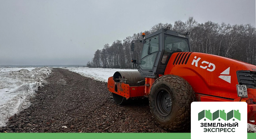 Продолжаются работы по обустройству внутрипоселковых  дорог в поселке "Васнецово"
