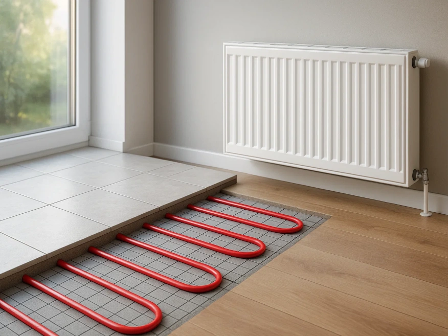 Можно ли отапливать дом только теплым полом