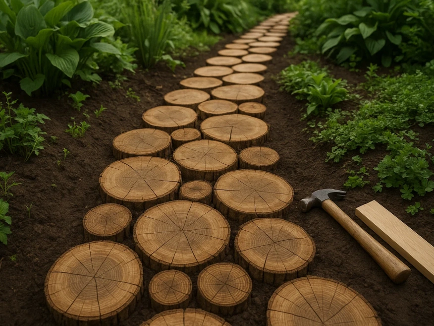 Дорожка из дерева своими руками – пошаговая инструкция