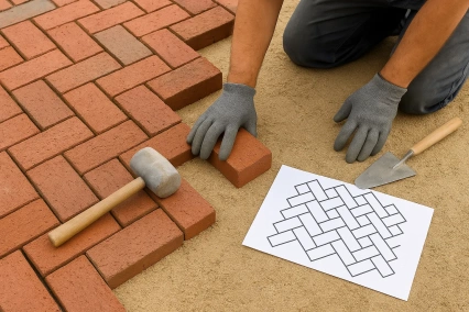 Дорожка из кирпича своими руками на участке – подробная пошаговая инструкция с советами и нюансами