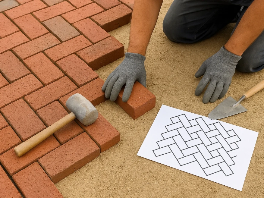 Дорожка из кирпича своими руками на участке – подробная пошаговая инструкция с советами и нюансами